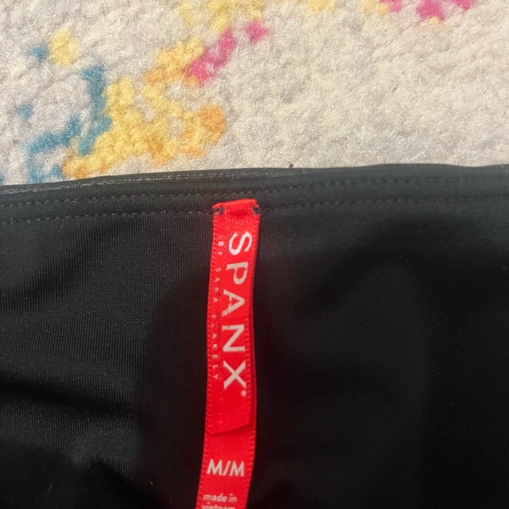 Spanx Moto Faux Leggings